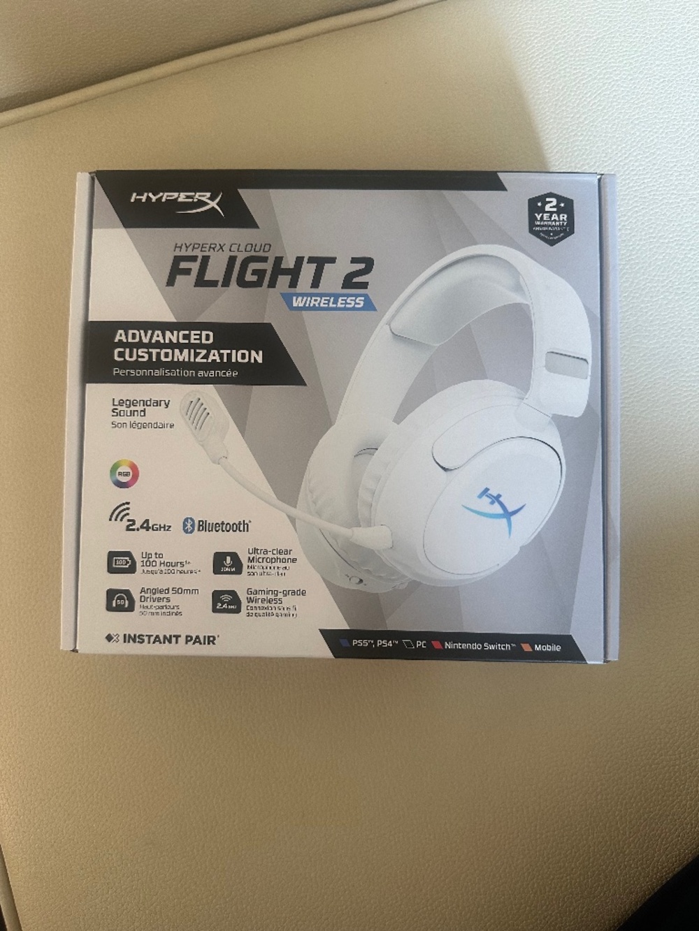 HyperX Flight 2 wireless headset